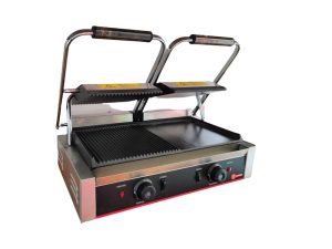 Piastra panini doppia liscia/rigata RS 574 Horecatech