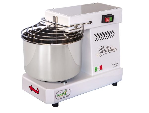 Impastatrice a spirale Famag Grilletta IM 5 con motore elettrico - 5 KG