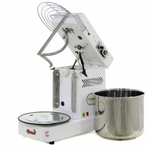 Impastatrice a spirale Famag IM 8-S monofase a 10 velocita'  - Testa ribaltabile - 8 KG