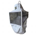 Maschera quadrata per tuta compatta bianca Lega