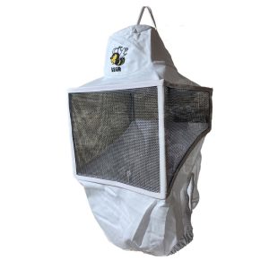 Maschera quadrata per tuta compatta bianca Lega
