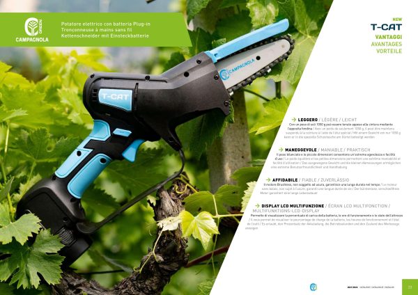 Potatore Elettrico T-Cat Campagnola - immagine 6