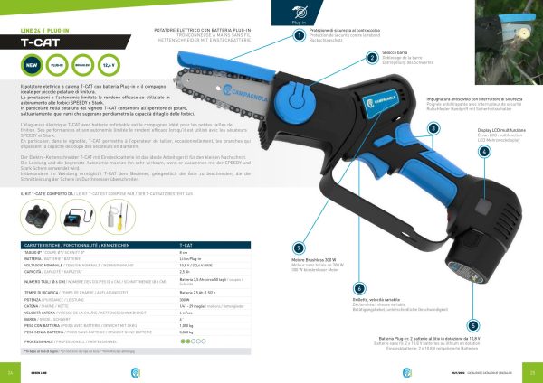Potatore Elettrico T-Cat Campagnola - immagine 4