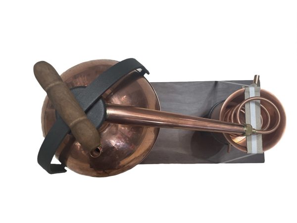 Distillatore in rame Ferrari con termometro Lt 2,8 - immagine 3