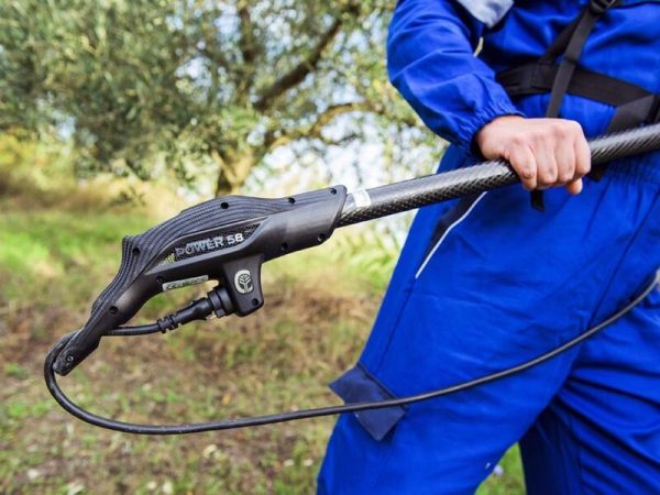 Abbacchiatore elettrico a batteria Campagnola Icarus 58V - Asta Carbonio 185-270 - immagine 5