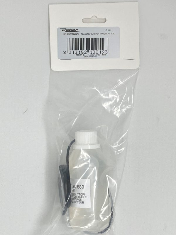 Kit guarnizioni+flacone olio 0,30 HP Reber
